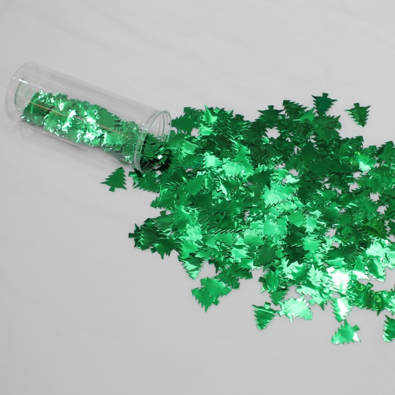 Zöld push pop konfetti poppers